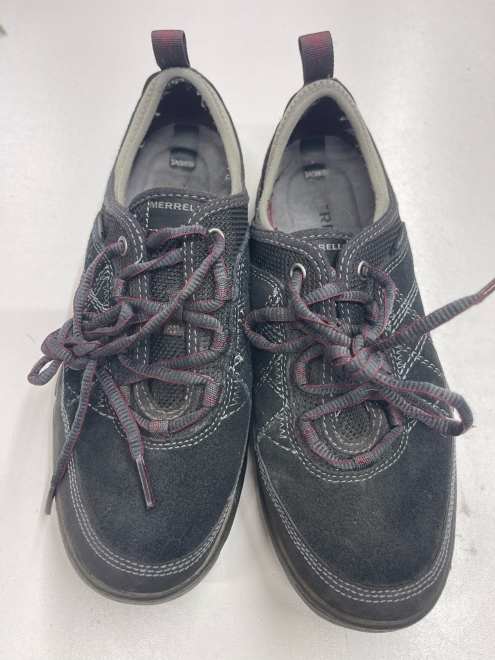 Merrell Mimosa Glee walking shoes in black suede
